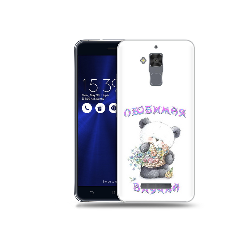 

Чехол MyPads Tocco для Asus ZenFone 3 Max (ZC520TL) Любимая внучка, Прозрачный, Tocco
