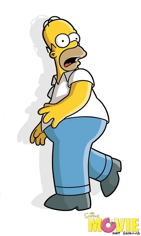 

Постер к мультфильму "Симпсоны в кино" (The Simpsons Movie) A1