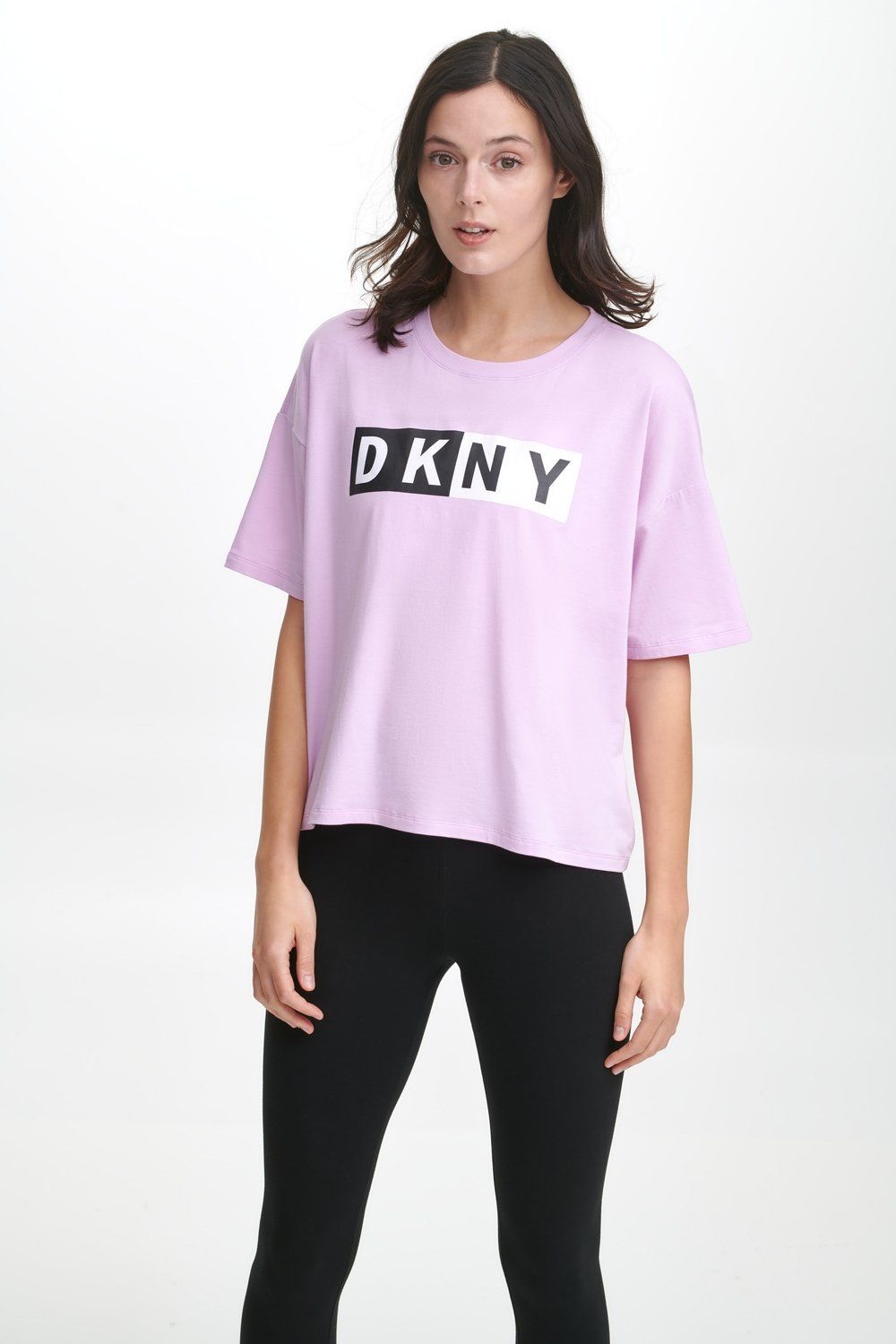 фото Футболка женская dkny dp0t7732 розовая m