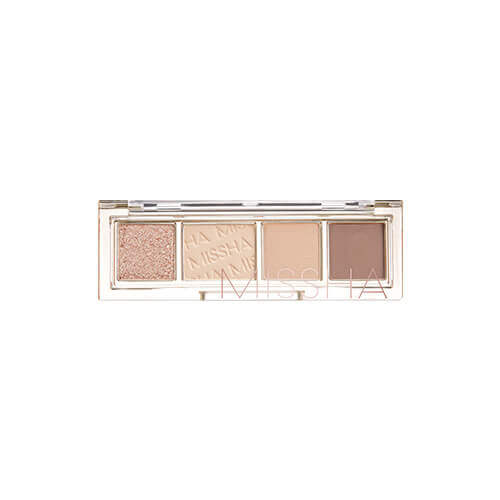 Палетка теней MISSHA DAY VIBE PALETTE 1BEIGE MOTION 3г x 4