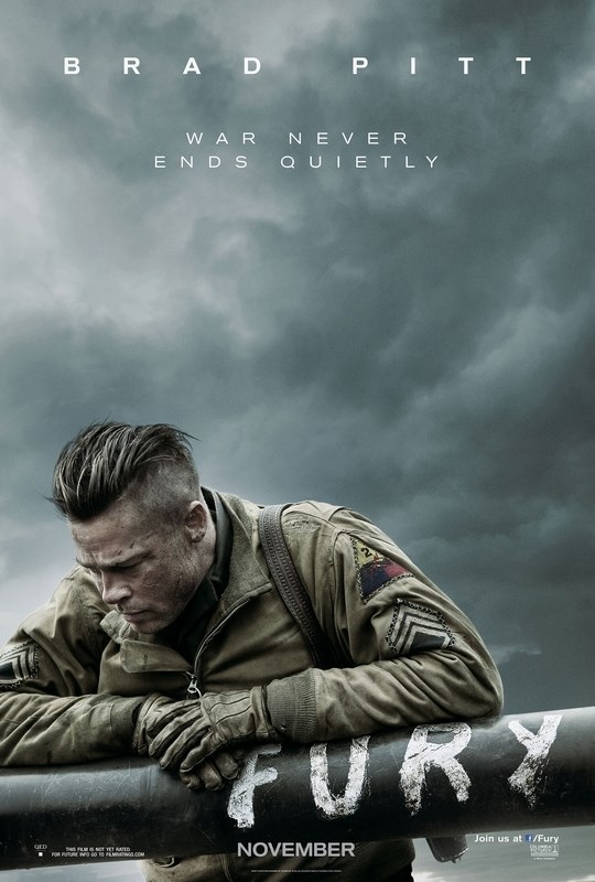 

Постер к фильму "Ярость" (Fury) A3