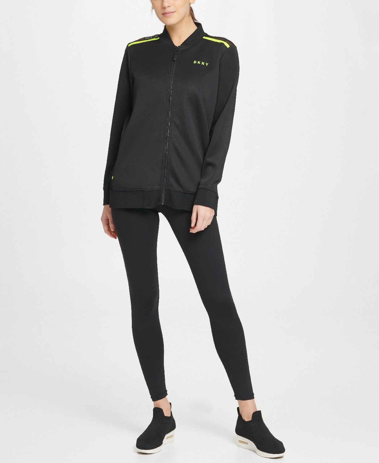 

Олимпийка женская DKNY DP9J8677 черная L, DP9J8677