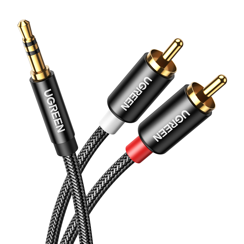 

Кабель AUX uGreen AV116 5м, Черный, AV116
