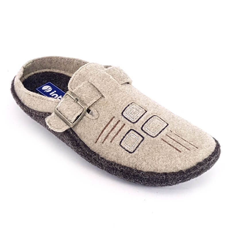 Тапочки мужские Inblu 155974886 бежевые 40 RU
