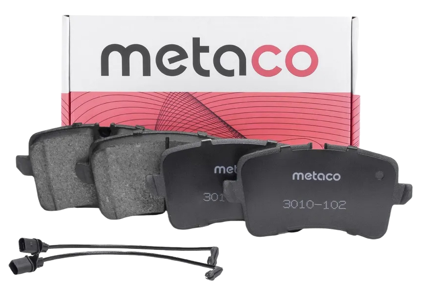 

Тормозные колодки METACO задние дисковые 3010102