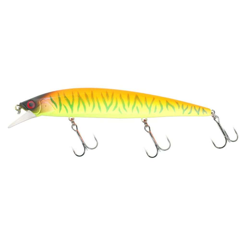 

Воблер Jackall RERANGE 110SP-MR # Tropical Mat Tiger, Желтый, RERANGE