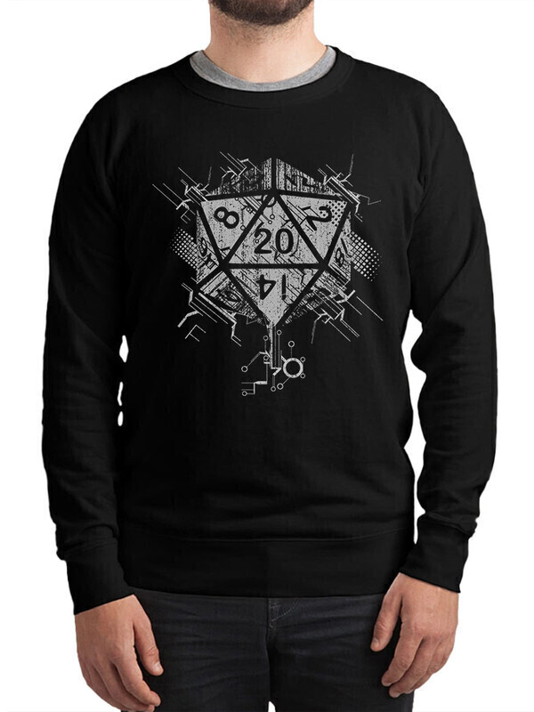 

Свитшот мужской Dream Shirts Dungeons & Dragons черный 48 RU, Dungeons & Dragons