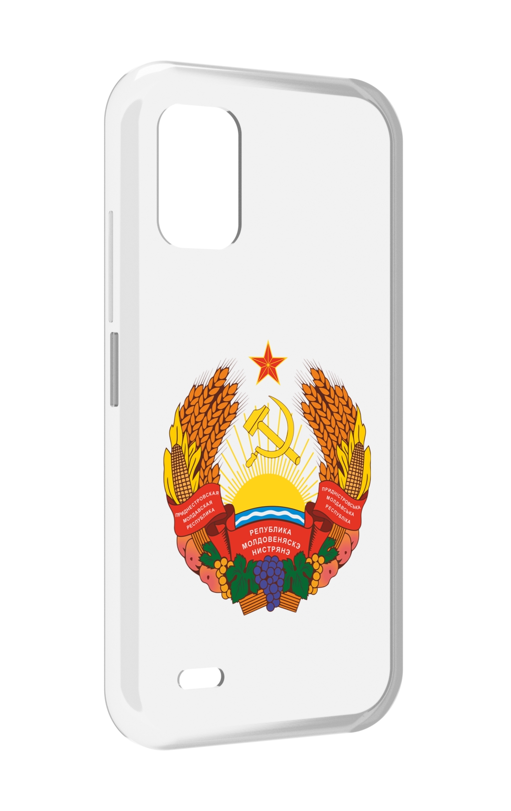 

Чехол MyPads герб-приднестровья для UMIDIGI Bison GT2 / GT2 Pro, Прозрачный, Tocco