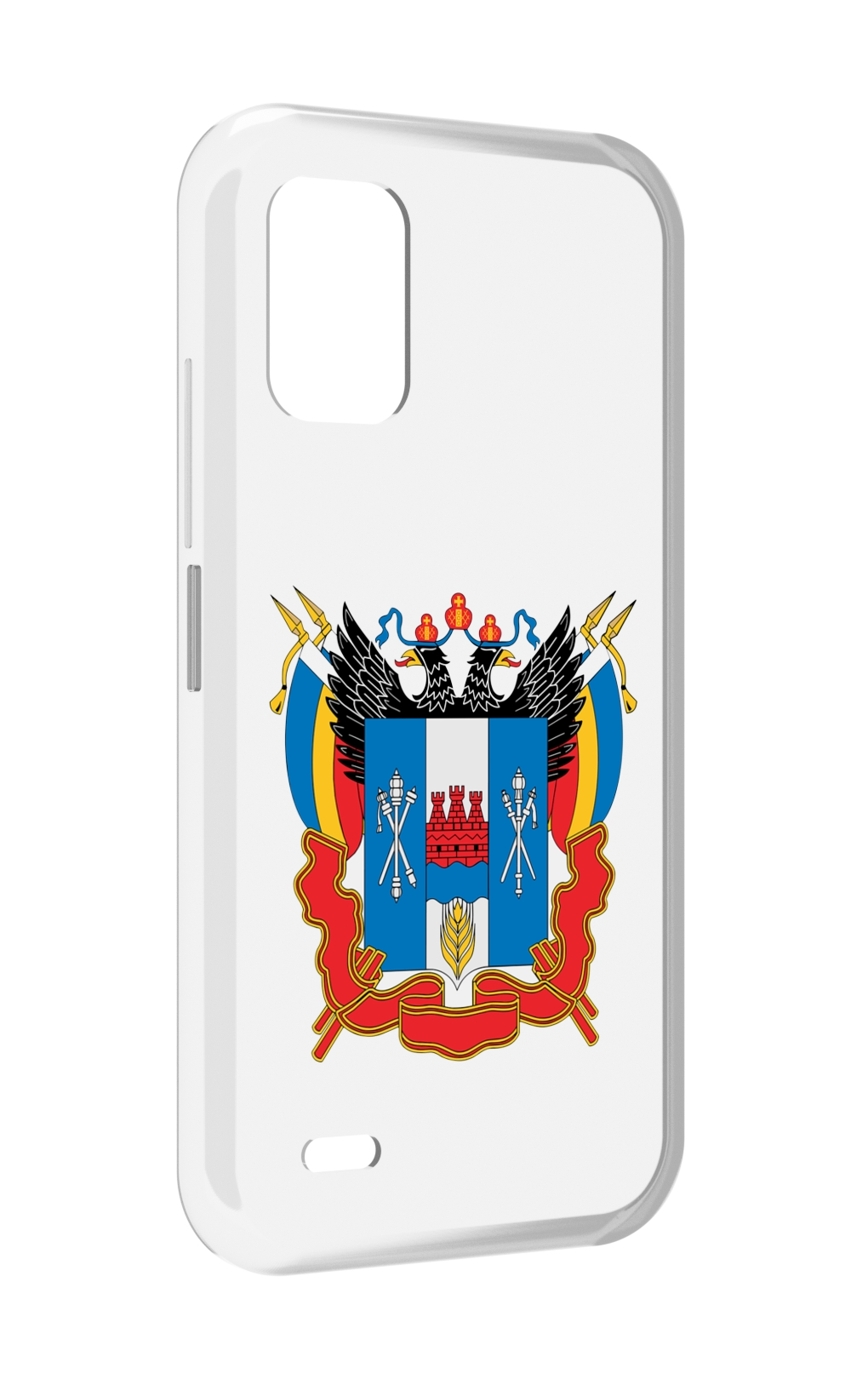 

Чехол MyPads герб-ростовская-область для UMIDIGI Bison GT2 / GT2 Pro, Прозрачный, Tocco