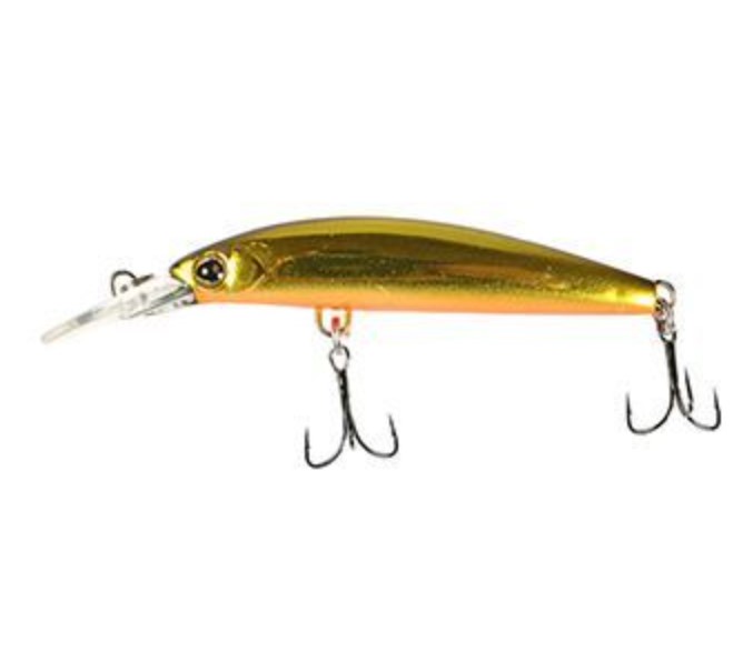 

Воблер Jackall Timon MIDIA 53F # Haku Gold & Black, Золотистый;черный, Tricoroll
