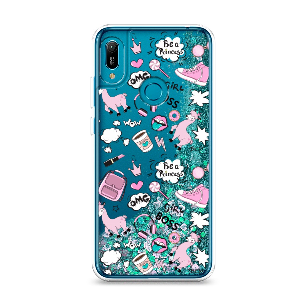 

Чехол Awog "Стильная лама" на Huawei Y6 2019/Huawei Honor 8a/8a Pro/Y6s, 68695-1