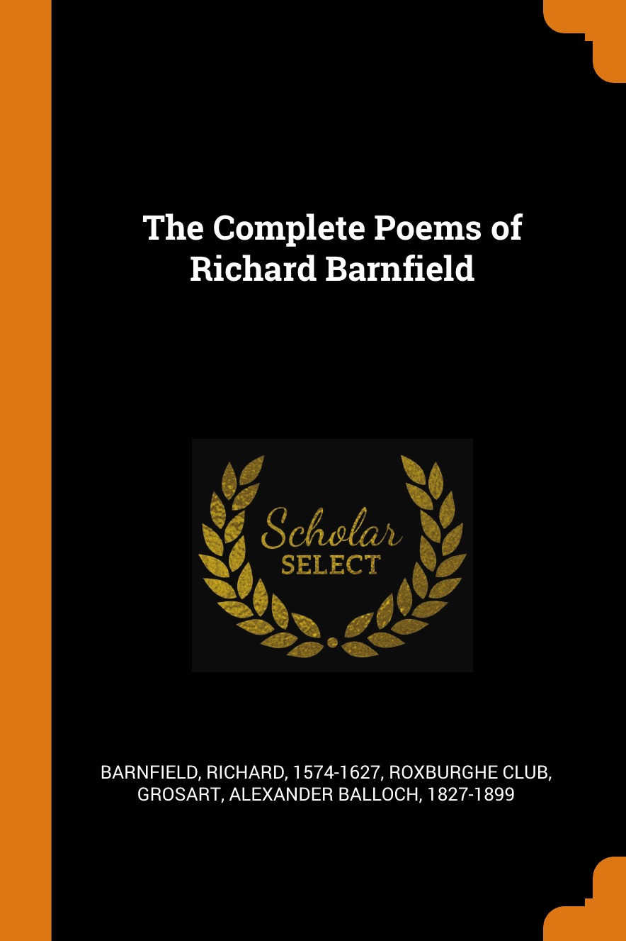

The Complete Poems of Richard Barnfield