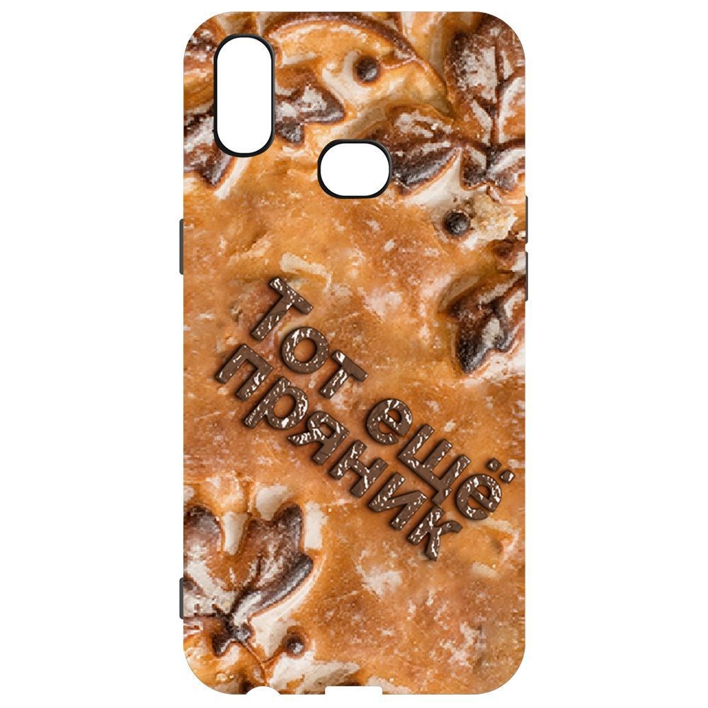 

Чехол-накладка Krutoff Soft Case Пряник для Samsung Galaxy A10s (A107), Черный