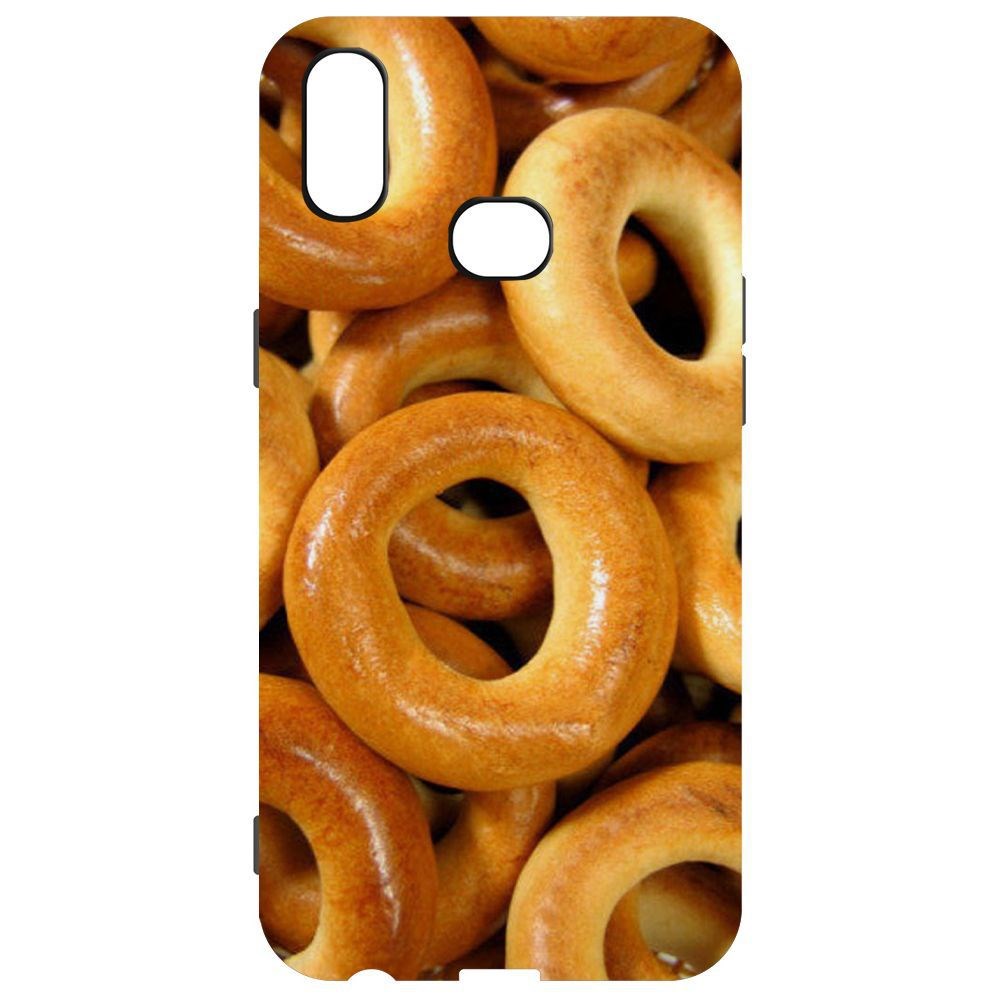 

Чехол-накладка Krutoff Soft Case Сушки для Samsung Galaxy A10s (A107), Черный