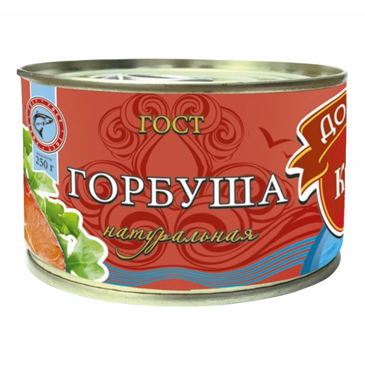 

Горбуша Донская Кухня кусочки в собственном соку 240 г