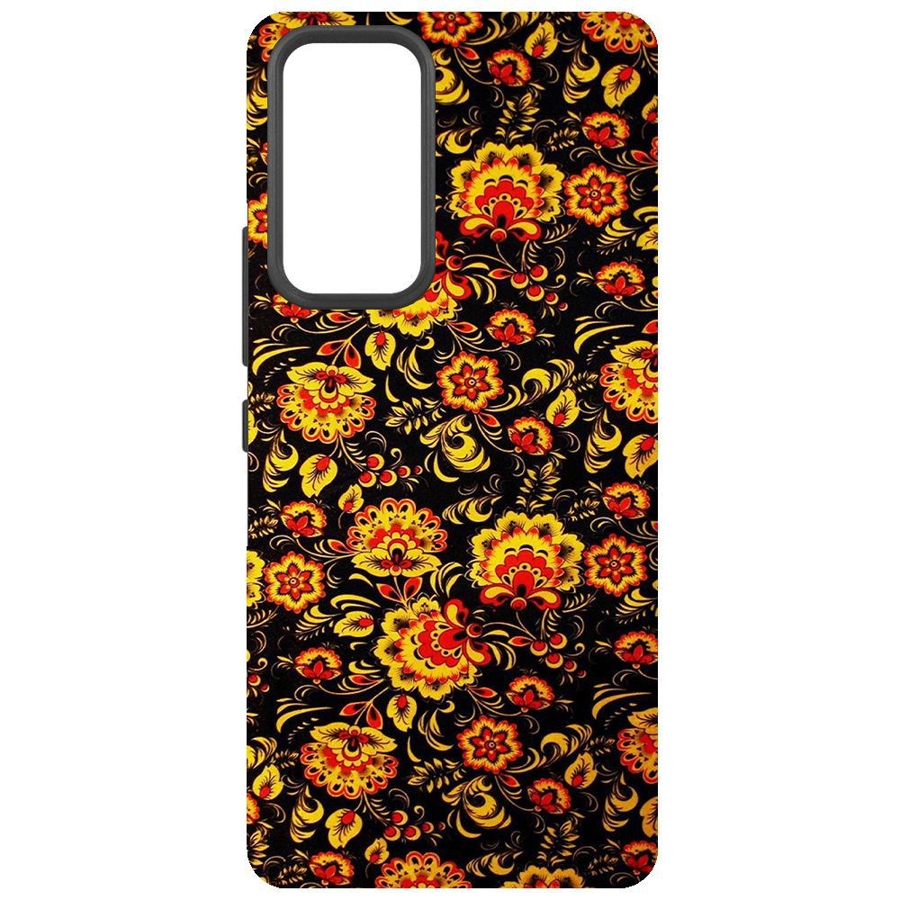 Чехол-накладка Krutoff Soft Case Хохлома для Xiaomi 12 Lite