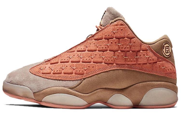 

Кроссовки унисекс Jordan CLOT x Air Jordan 13 low бежевые 44 EU, Бежевый, CLOT x Air Jordan 13 low