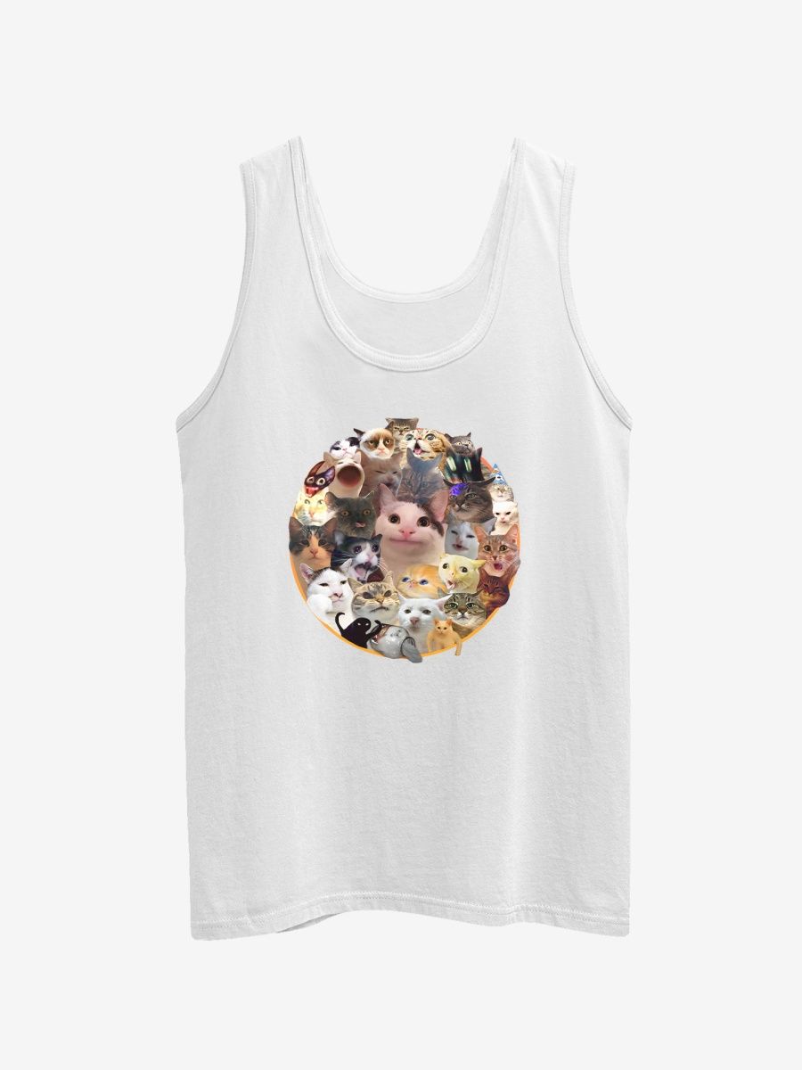 

Майка унисекс СувенирShop Мемные коты/Cat/Meme/Прикол 1 белая 3XL, "Мемные коты/Cat/Meme/Прикол" 1