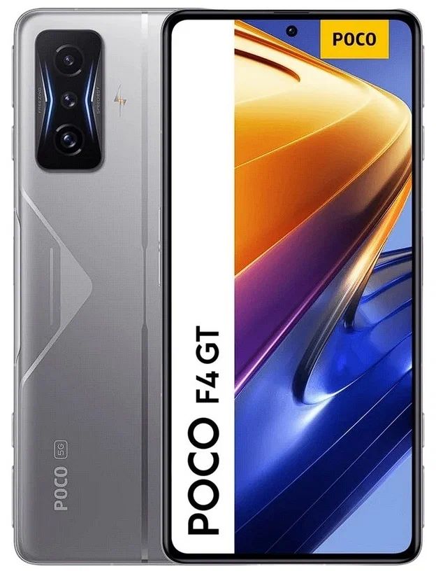 фото Смартфон poco f4 gt 8/128gb silver (21121210g)