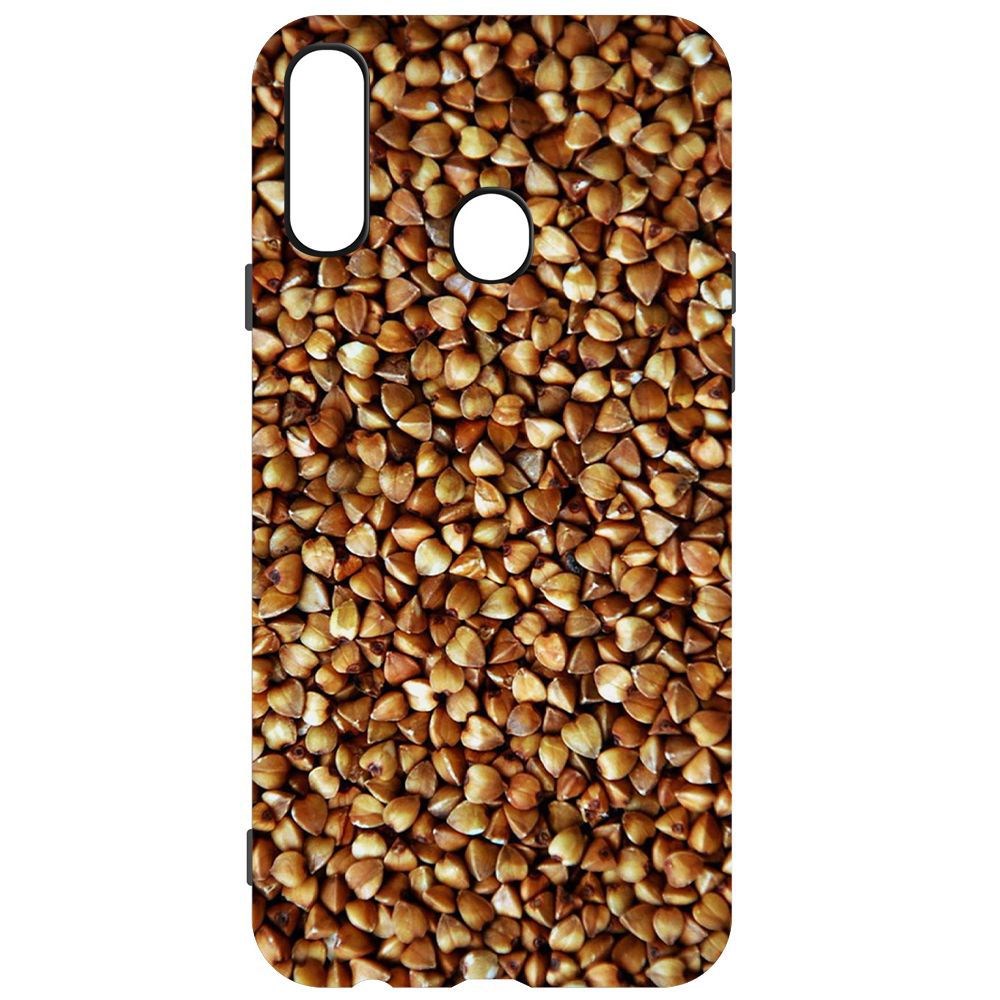 

Чехол-накладка Krutoff Soft Case Гречка для Samsung Galaxy A20s (A207)