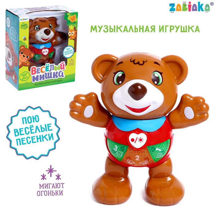 

Музыкальная игрушка «Мишка Гарри» свет, звук