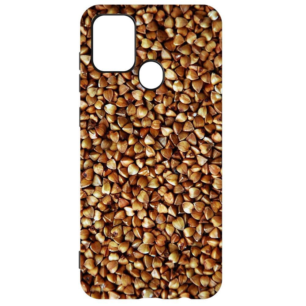 

Чехол-накладка Krutoff Soft Case Гречка для Samsung Galaxy A21s (A217)
