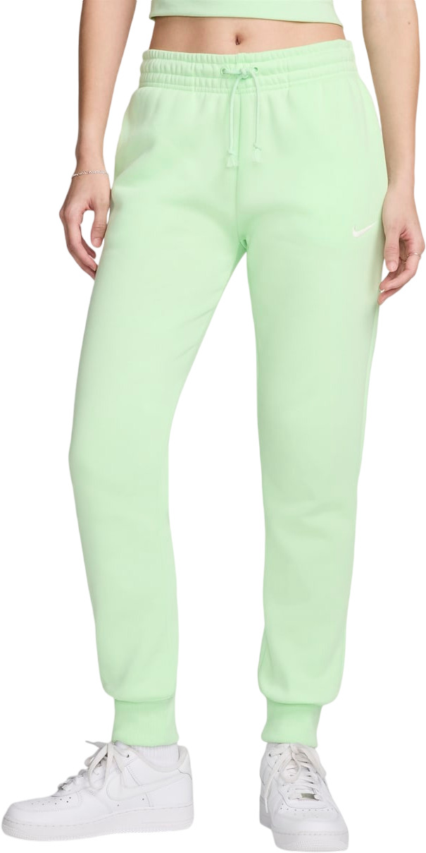 Спортивные брюки женские Nike W NSW PHNX FLC MR PANT STD зеленые L 6034₽