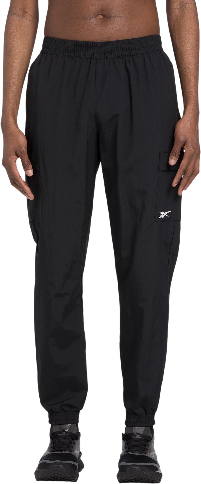 

Спортивные брюки мужские Reebok CL UNIFORM WOVEN CARGO PANT черные L, Черный, CL UNIFORM WOVEN CARGO PANT