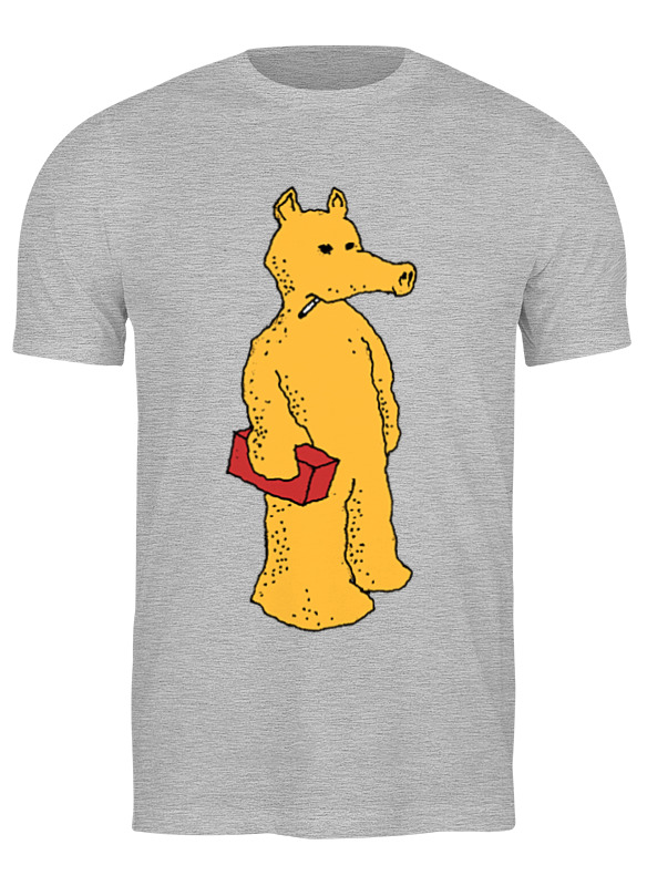 

Футболка мужская Printio Quasimoto серая S, Серый, Quasimoto