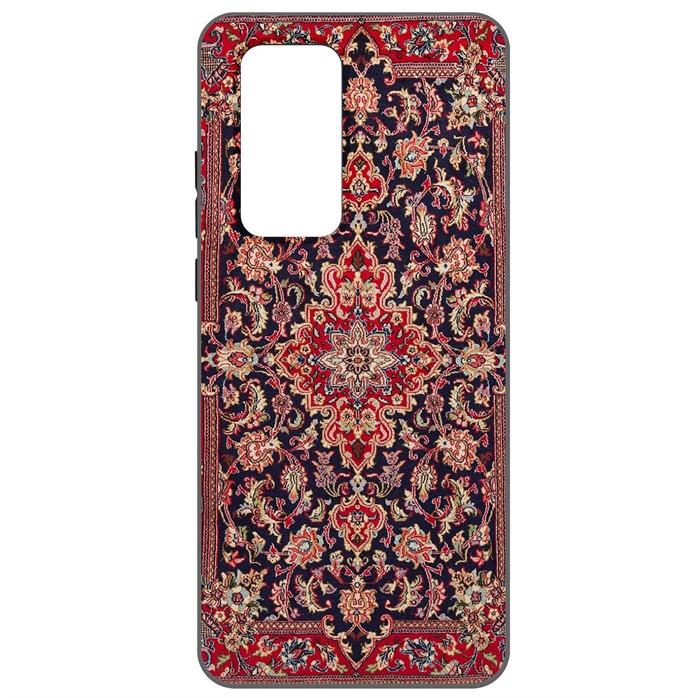 

Чехол-накладка Krutoff Soft Case Тот самый ковер для Huawei P40, Черный