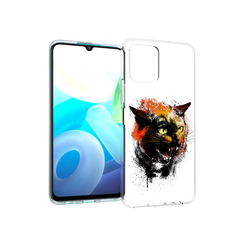 

Чехол MyPads Tocco для Vivo Y15s сиамский кот (PT224456.390.598), Прозрачный, Tocco
