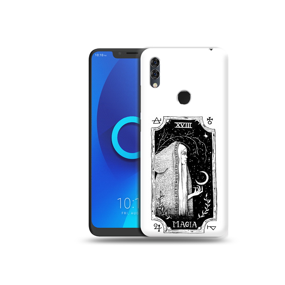 

Чехол MyPads Tocco для Alcatel 5V лунная магия, Прозрачный, Tocco