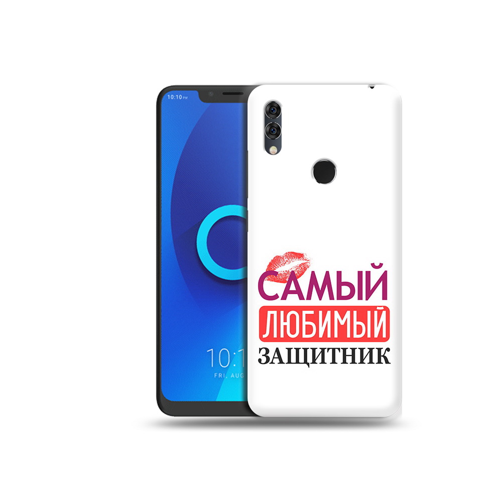 

Чехол MyPads Tocco для Alcatel 5V любимый защитник, Прозрачный, Tocco
