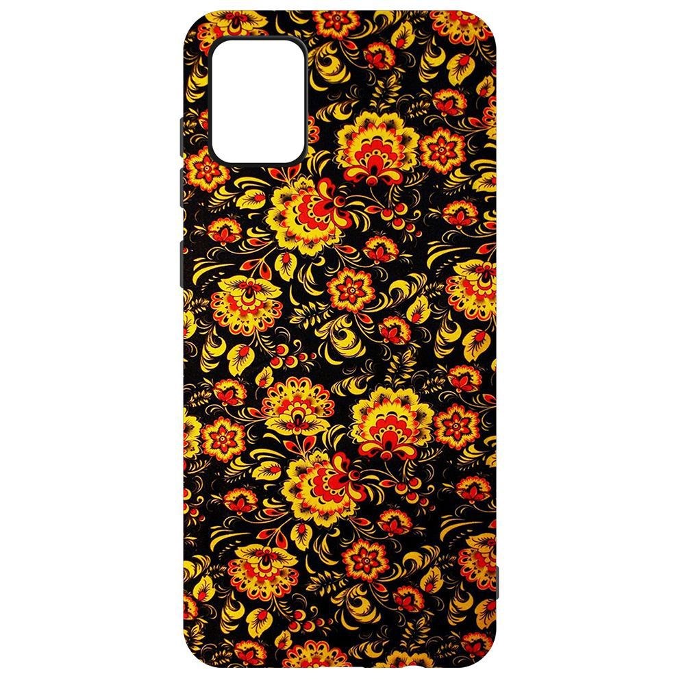 

Чехол-накладка Krutoff Soft Case Хохлома для Samsung Galaxy A31 (A315)