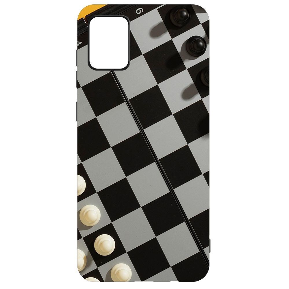 

Чехол-накладка Krutoff Soft Case Шахматы для Samsung Galaxy A31 (A315)