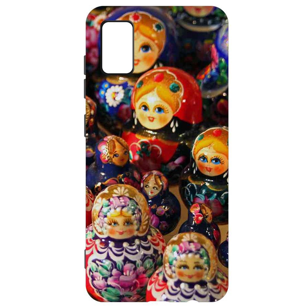 

Чехол-накладка Krutoff Soft Case Матрешка для Samsung Galaxy A41 (A415)