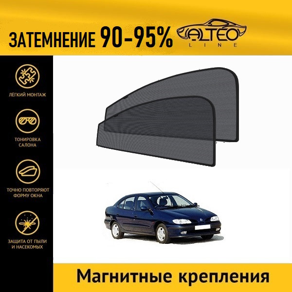 

Автошторки ALTEO на Renault Megane 1 (1995-1999) седан