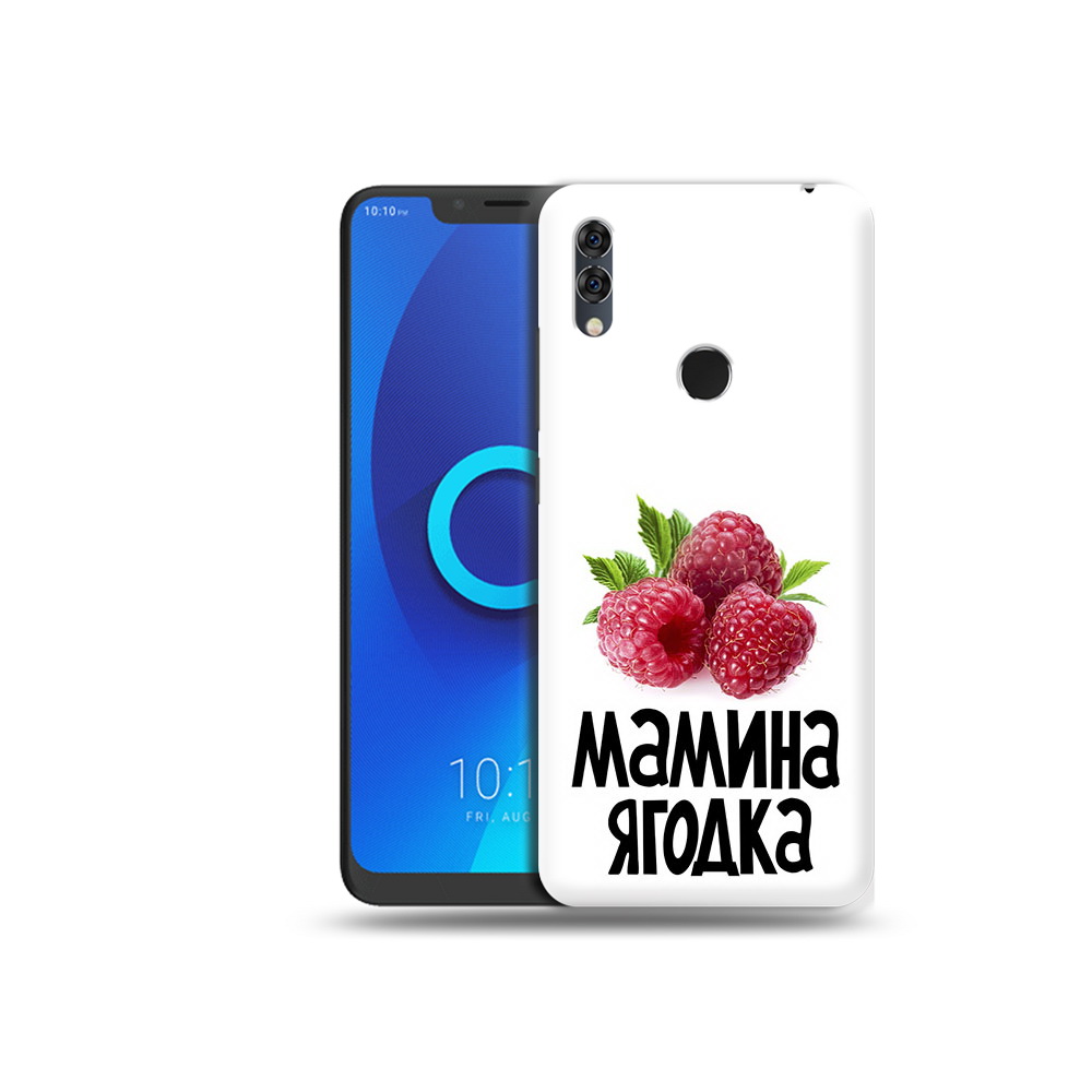 

Чехол MyPads Tocco для Alcatel 5V мамина ягодка, Прозрачный, Tocco