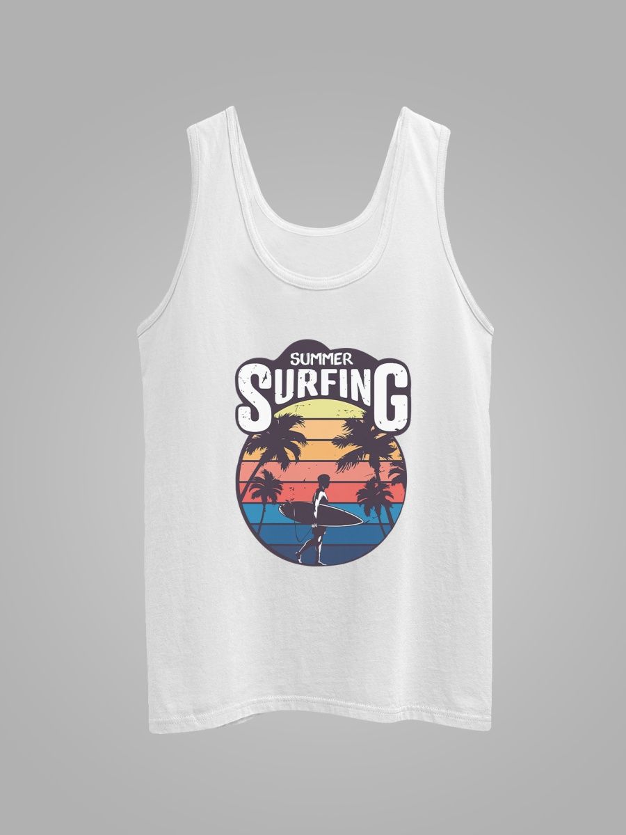 

Майка унисекс СувенирShop Summer time/Лето/Пляж/Море 3 белая 2XL, "Summer time/Лето/Пляж/Море" 3