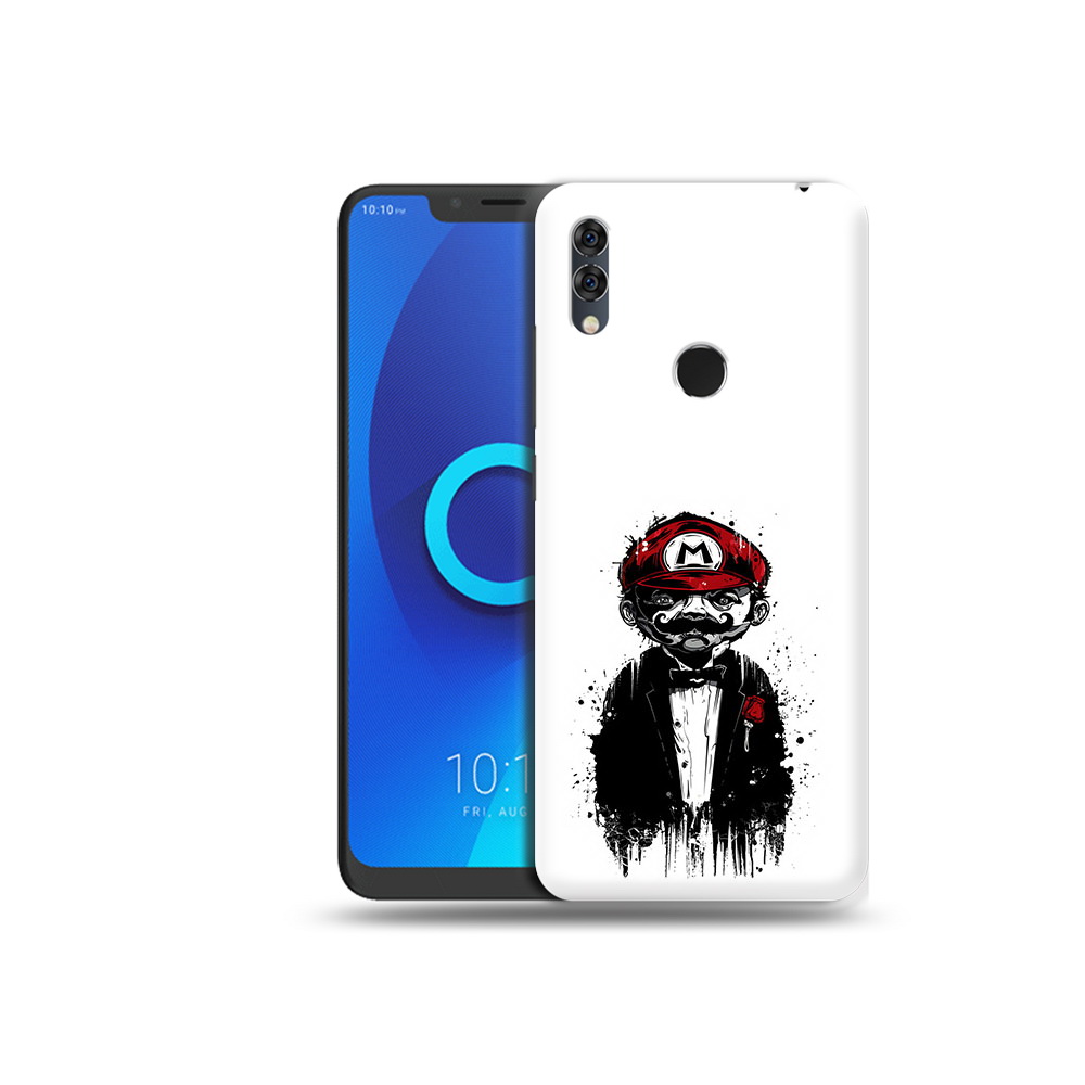 

Чехол MyPads Tocco для Alcatel 5V марио, Прозрачный, Tocco