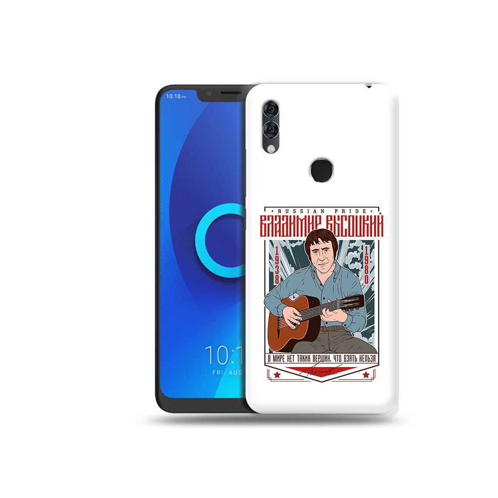 

Чехол MyPads Tocco для Alcatel 5V Владимир Высоцкий, Прозрачный, Tocco