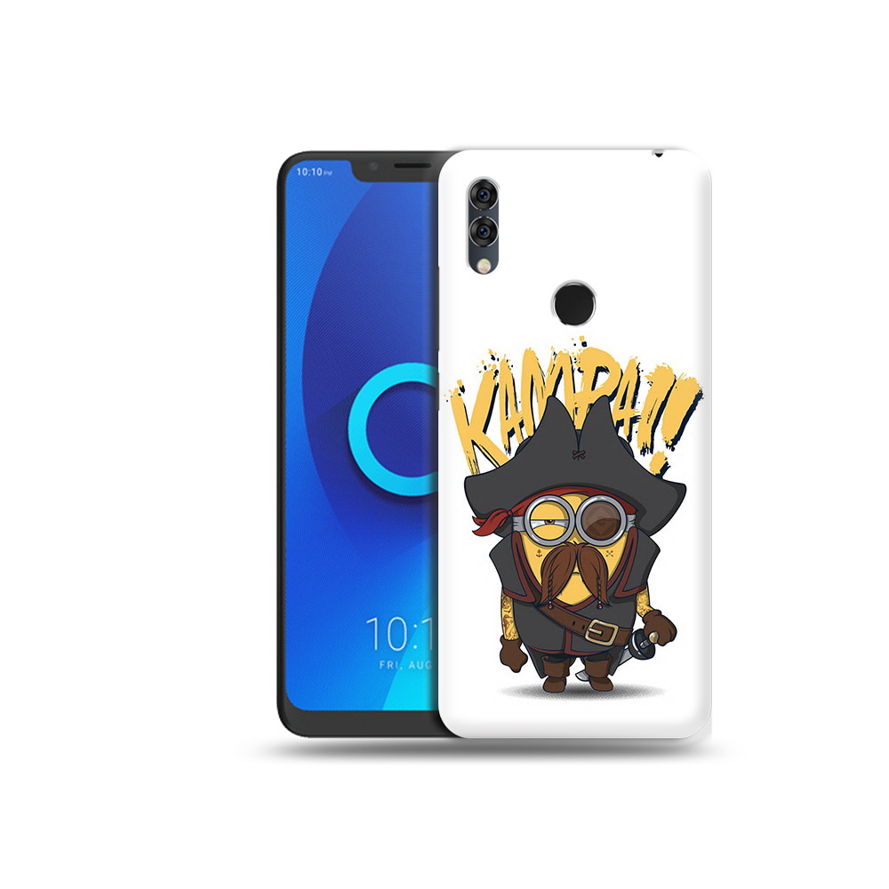 

Чехол MyPads Tocco для Alcatel 5V миньон пират, Прозрачный, Tocco