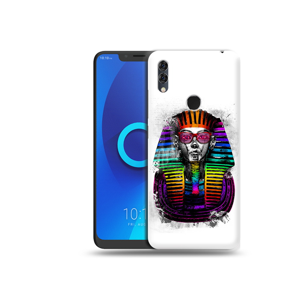 

Чехол MyPads Tocco для Alcatel 5V модная богиня, Прозрачный, Tocco