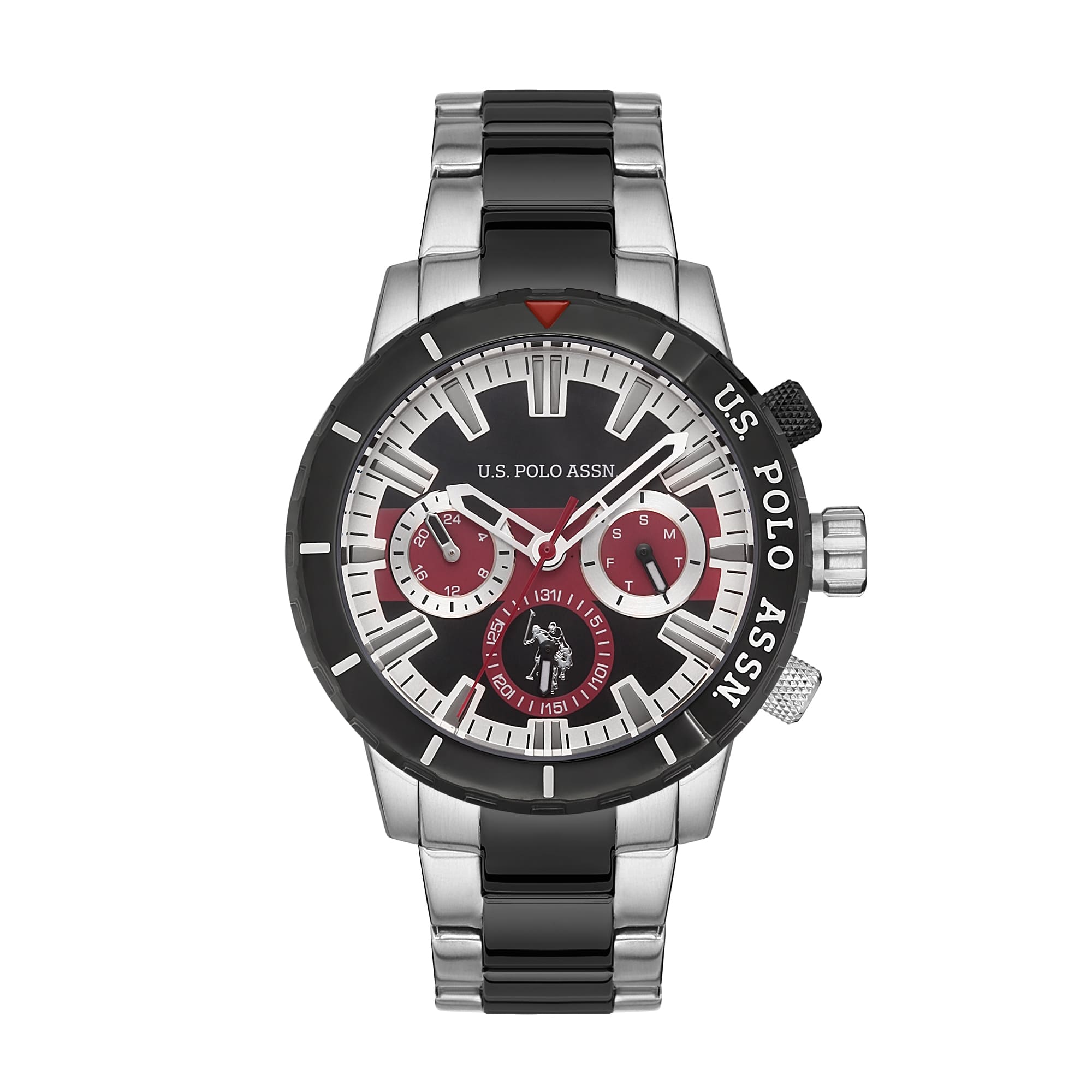 

Наручные часы мужские U.S. POLO Assn. USPA1026-02 серебристые/черные, USPA1026-02