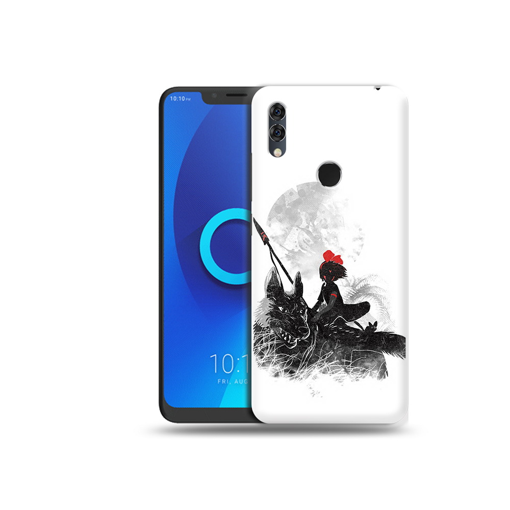 

Чехол MyPads Tocco для Alcatel 5V мононоке, Прозрачный, Tocco
