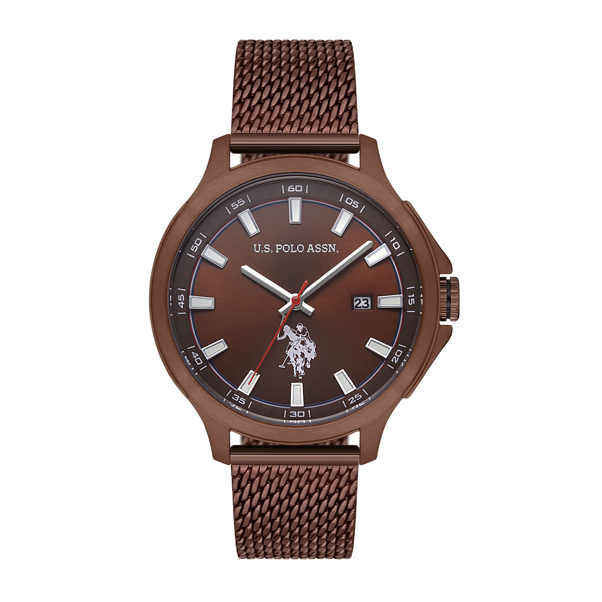 

Наручные часы мужские U.S. POLO Assn. USPA1032-05 коричневые, USPA1032-05