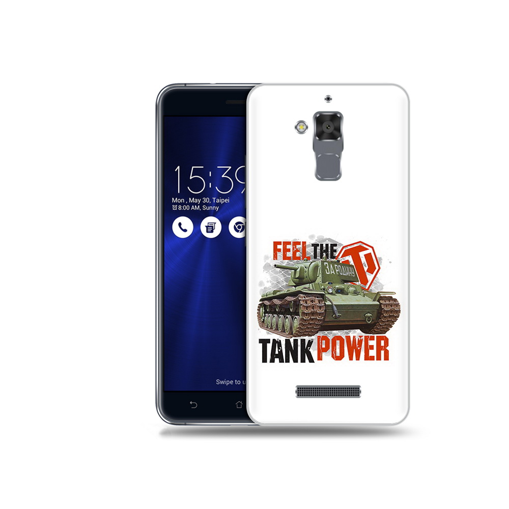 

Чехол MyPads Tocco для Asus ZenFone 3 Max (ZC520TL) Танк, Прозрачный, Tocco