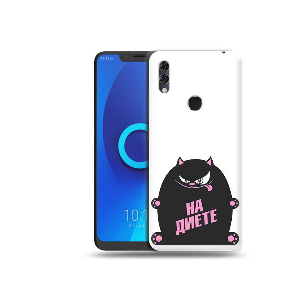 

Чехол MyPads Tocco для Alcatel 5V на диете, Прозрачный, Tocco