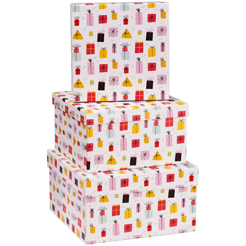 

Meshu квадратные 3 в 1 Present, квадратные, 3 в 1, "Present"