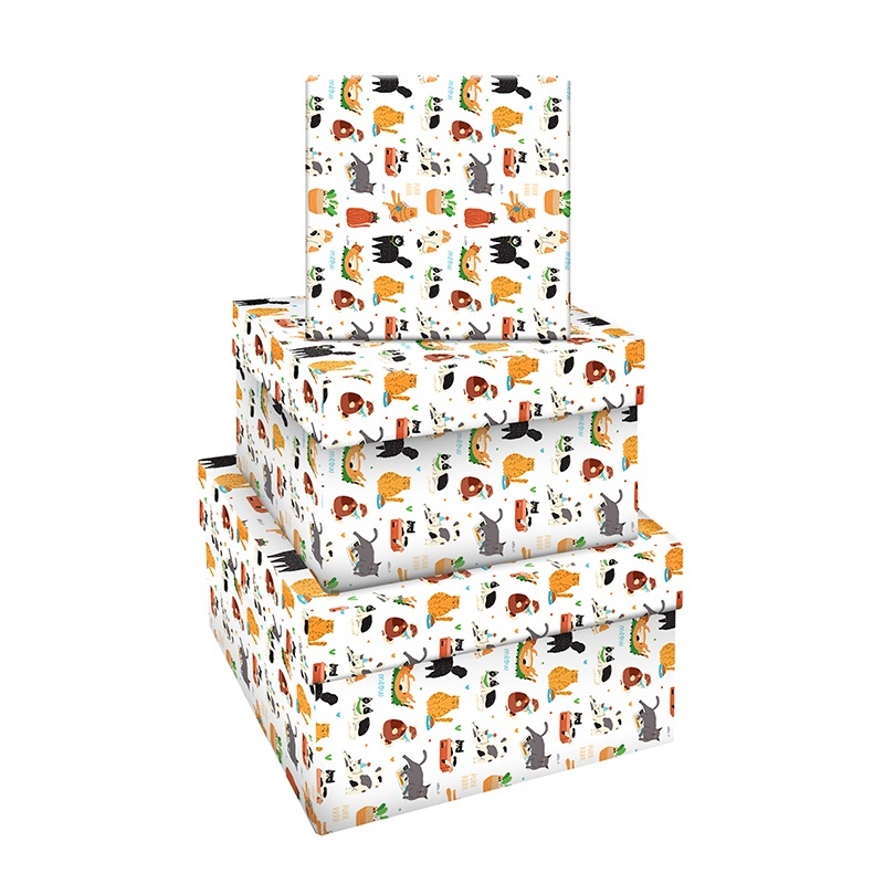 

Meshu квадратные 3 в 1 World of Cats, квадратные, 3 в 1, "World of Cats"